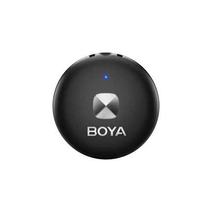 Boya Omic-U 2.4GHz Ultrakompakt vezetéknélküli szett (Android 1+2 Töltődoboz) Fekete