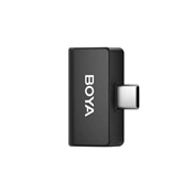Boya Omic-U 2.4GHz Ultrakompakt vezetéknélküli szett (Android 1+2 Töltődoboz) Fekete