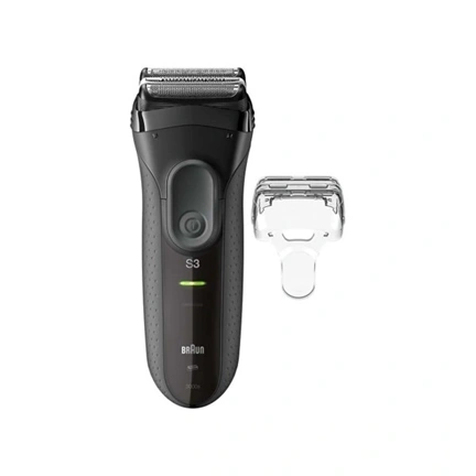 Braun Borotva - Series 3 3000 (vízálló, flexibilis borotvafej, 2 szitás vágóelem+MicroComb)