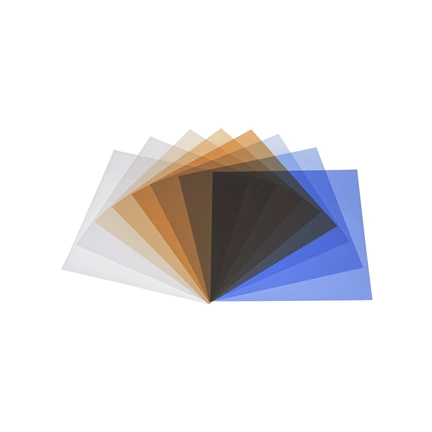 Broncolor Szürke és korrekciós szűrő reflektorhoz (P70) 12 db