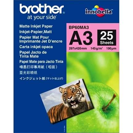 Brother BP60MA3 Matt Fotópapír A3