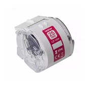 Brother CZ-1004 Feliratozógép szalag 25mmx5m Fehér-színes