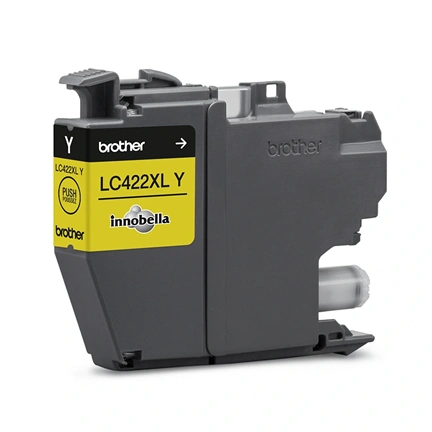 Brother LC-422XL tintapatron - 1500old, sárga