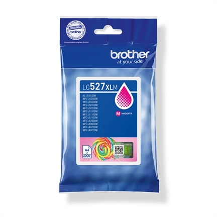 Brother LC527XLM tintapatron - magenta 2000old