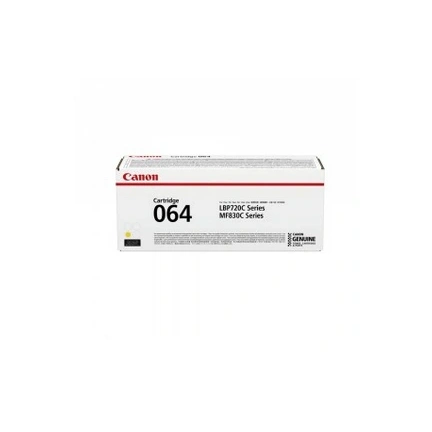 CANON 064 toner cartridge yellow
