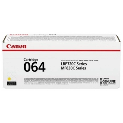 CANON 064 toner cartridge yellow