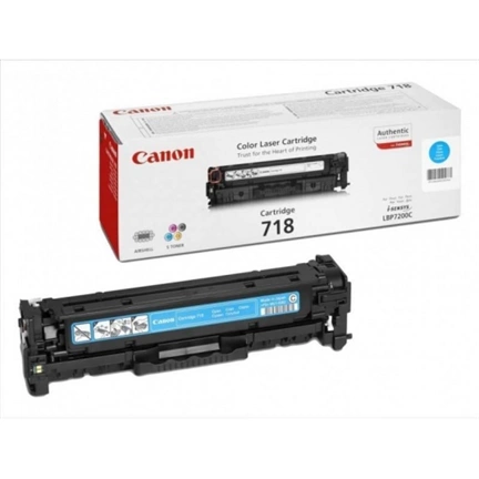 CANON 718 toner cartridge cyan contract