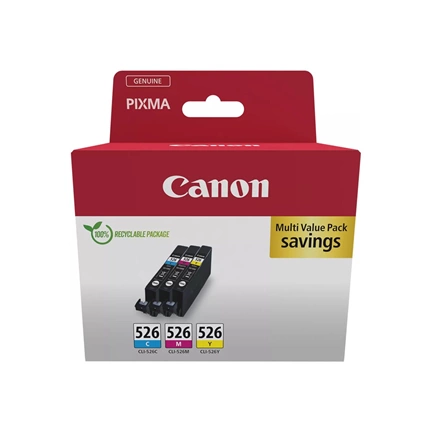 CANON CLI-526 C/M/Y Combo