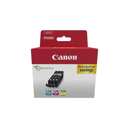 CANON CLI-526 C/M/Y Pack Sec