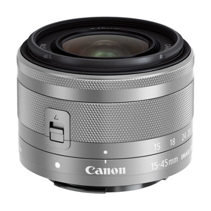 CANON EF-M 15-45mm f/3.5-6.3 IS STM ezüst