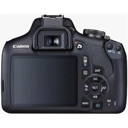 CANON EOS 2000D + 18-55 IS II + 75-300 DC III Black Kit CANON EOS 2000D + 18-55 IS II + 75-300 DC III Black Kit