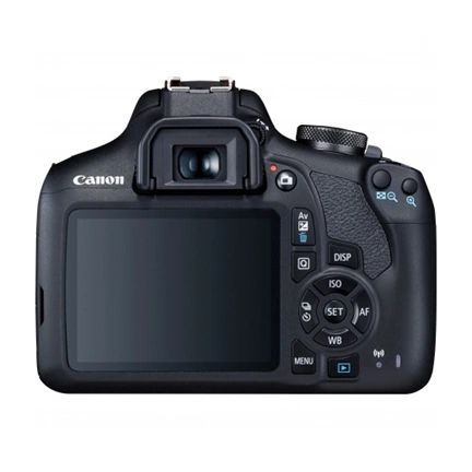 CANON EOS 2000D + EF-S 18-55mm f/4-5.6 IS STM + EF 75-300 f/4-5.6 III kit fekete