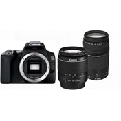 CANON EOS 250D + EF-S 18-55mm f/4-5.6 IS STM + EF 75-300 f/4-5.6 III kit fekete CANON EOS 250D + EF-S 18-55mm f/4-5.6 IS STM + EF 75-300 f/4-5.6 III kit fekete
