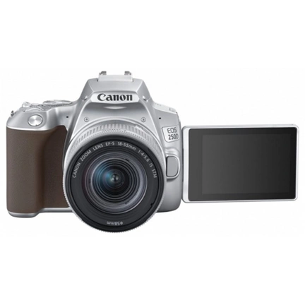 CANON EOS 250D + EF-S 18-55mm f/4-5.6 IS STM kit ezüst CANON EOS 250D + EF-S 18-55mm f/4-5.6 IS STM kit ezüst