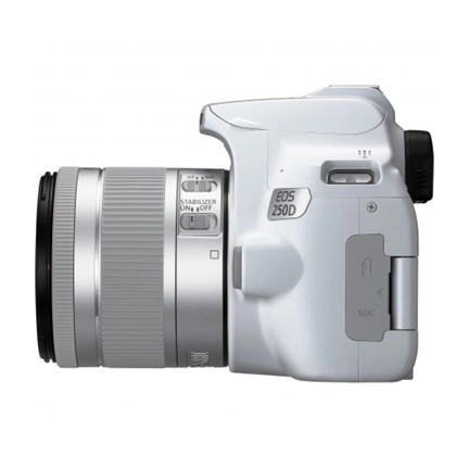 CANON EOS 250D + EF-S 18-55mm f/4-5.6 IS STM kit fehér