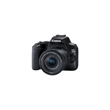 CANON EOS 250D + EF-S 18-55mm f/4-5.6 IS STM kit fekete