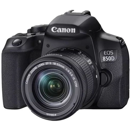 CANON EOS 850D + EF-S 18-55mm f/4-5.6 IS STM kit