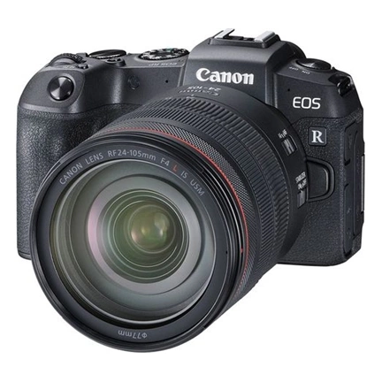 CANON EOS RP + RF 24-105mm + EF-EOS R adapter kit