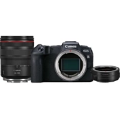 CANON EOS RP + RF 24-105mm + EF-EOS R adapter kit