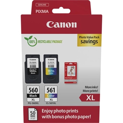CANON PG-560XL/CL-561XL BK+C/M/Y Photo Value