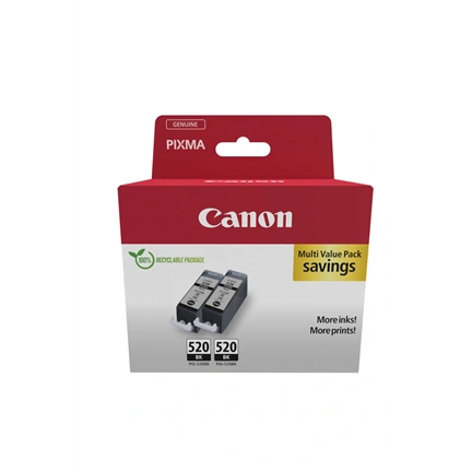 CANON PGI-520 Black Twin Pack