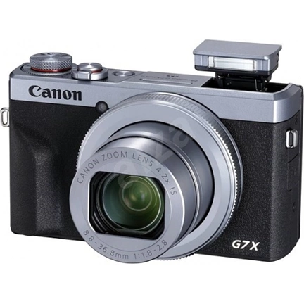 CANON PowerShot G7X Mark III ezüst digitális fényképezőgép Power Kit (2 akkuval) - átmenetileg hosszú szállítási idő! CANON PowerShot G7X Mark III ezüst digitális fényképezőgép Power Kit (2 akkuval) - átmenetileg hosszú szállítási idő!