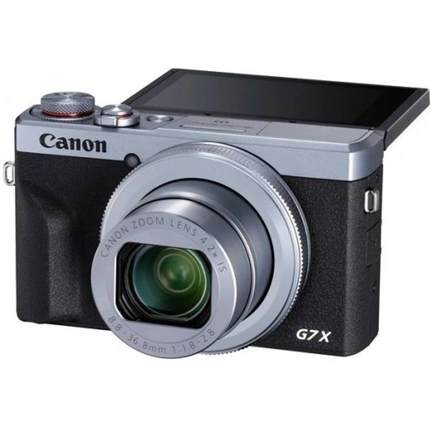 CANON PowerShot G7X Mark III ezüst digitális fényképezőgép - átmenetileg hosszú szállítási idő! CANON PowerShot G7X Mark III ezüst digitális fényképezőgép - átmenetileg hosszú szállítási idő!
