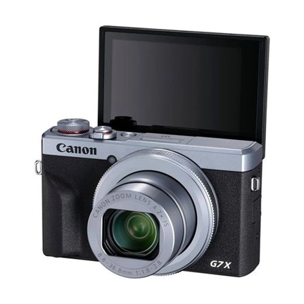 CANON PowerShot G7X Mark III ezüst digitális fényképezőgép - átmenetileg hosszú szállítási idő! CANON PowerShot G7X Mark III ezüst digitális fényképezőgép - átmenetileg hosszú szállítási idő!
