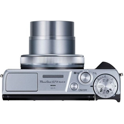 CANON PowerShot G7X Mark III ezüst digitális fényképezőgép - átmenetileg hosszú szállítási idő! CANON PowerShot G7X Mark III ezüst digitális fényképezőgép - átmenetileg hosszú szállítási idő!