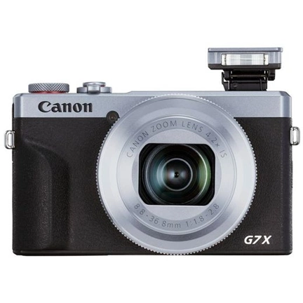 CANON PowerShot G7X Mark III ezüst digitális fényképezőgép - átmenetileg hosszú szállítási idő! CANON PowerShot G7X Mark III ezüst digitális fényképezőgép - átmenetileg hosszú szállítási idő!