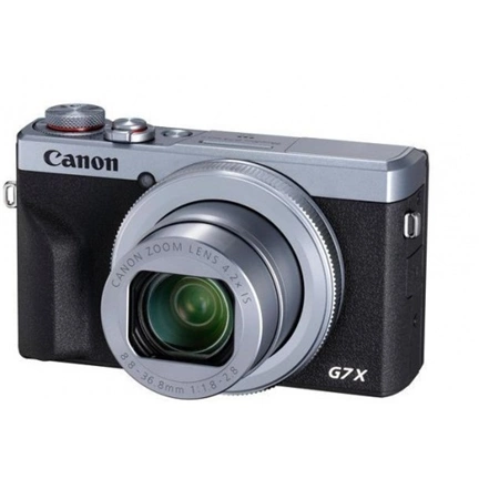 CANON PowerShot G7X Mark III ezüst digitális fényképezőgép - átmenetileg hosszú szállítási idő! CANON PowerShot G7X Mark III ezüst digitális fényképezőgép - átmenetileg hosszú szállítási idő!