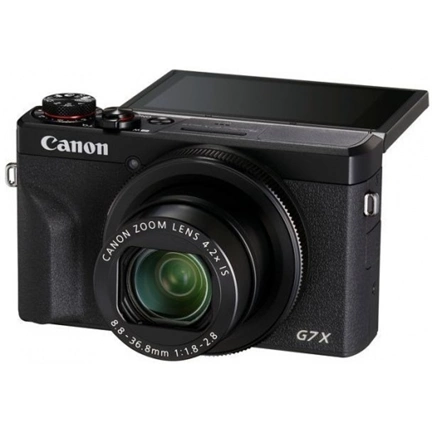 CANON PowerShot G7X Mark III fekete digitális fényképezőgép - átmenetileg hosszú szállítási idő! CANON PowerShot G7X Mark III fekete digitális fényképezőgép - átmenetileg hosszú szállítási idő!
