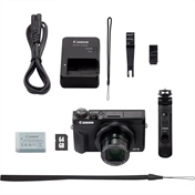CANON PowerShot G7X Mark III fekete digitális fényképezőgép Vlogger Kit - átmenetileg hosszú szállítási idő! CANON PowerShot G7X Mark III fekete digitális fényképezőgép Vlogger Kit - átmenetileg hosszú szállítási idő!
