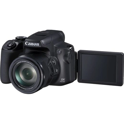 CANON PowerShot SX70 HS fekete digitális fényképezőgép