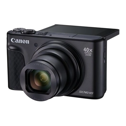 CANON PowerShot SX740 HS fekete digitális fényképezőgép - átmenetileg hosszú szállítási idő! CANON PowerShot SX740 HS fekete digitális fényképezőgép - átmenetileg hosszú szállítási idő!