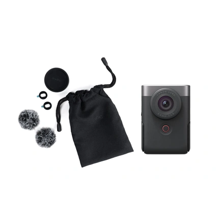 CANON PowerShot V10 Vlogging Kit ezüst
