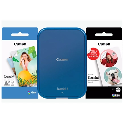 CANON ZoeMini 2 (kék) + 30db papír