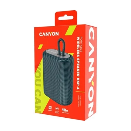CANYON BSP-4 Portable wireless speaker - Dark Grey