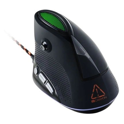 CANYON CND-SGM14RGB Emisat Vertical Gaming Mouse Black