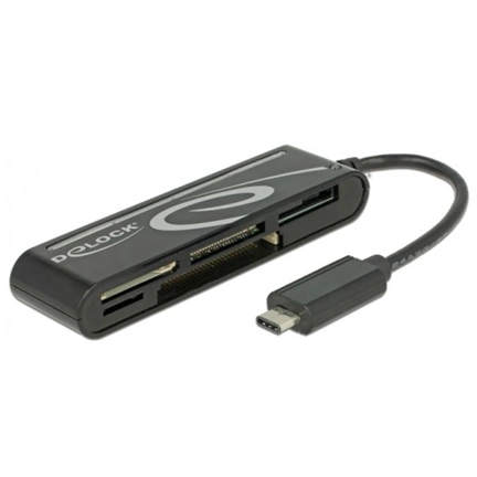 CARD READER DELOCK USB 2.0 Type-C 5in1