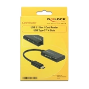 CARD READER DELOCK USB 3.1 Type-C 4in1