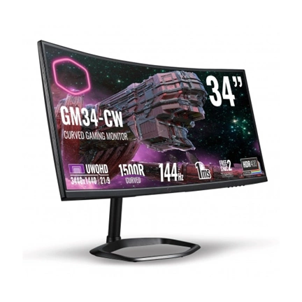 COOLER MASTER GM34-CW UWQHD 144Hz 1500R