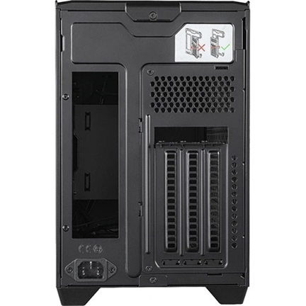 COOLER MASTER NR200P V2 TG - fekete