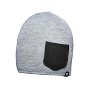 COOPH kötött sapka Beanie WINTER Heather gray/Black One Size COOPH kötött sapka Beanie WINTER Heather gray/Black One Size