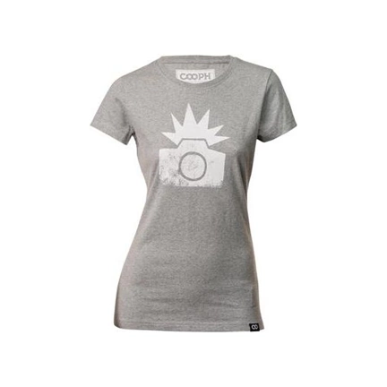 COOPH női póló FLASH Heather gray XS