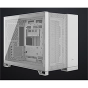 CORSAIR 2500D Airflow Tempered Glass White