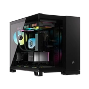 CORSAIR 2500X Tempered Glass Black RGB iCue