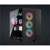CORSAIR 6500D Tempered Glass Dual-Chamber - Black
