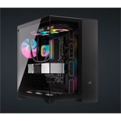 CORSAIR 6500X Tempered Glass Dual-Chamber - Black