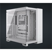 CORSAIR 6500X Tempered Glass Dual-Chamber - White